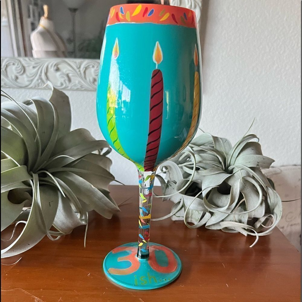 NWOB Lolita “30ish” Wine Glass